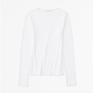 Abercrombie & Fitch Soft Matte Seamless Tuckable Long Sleeve Tee